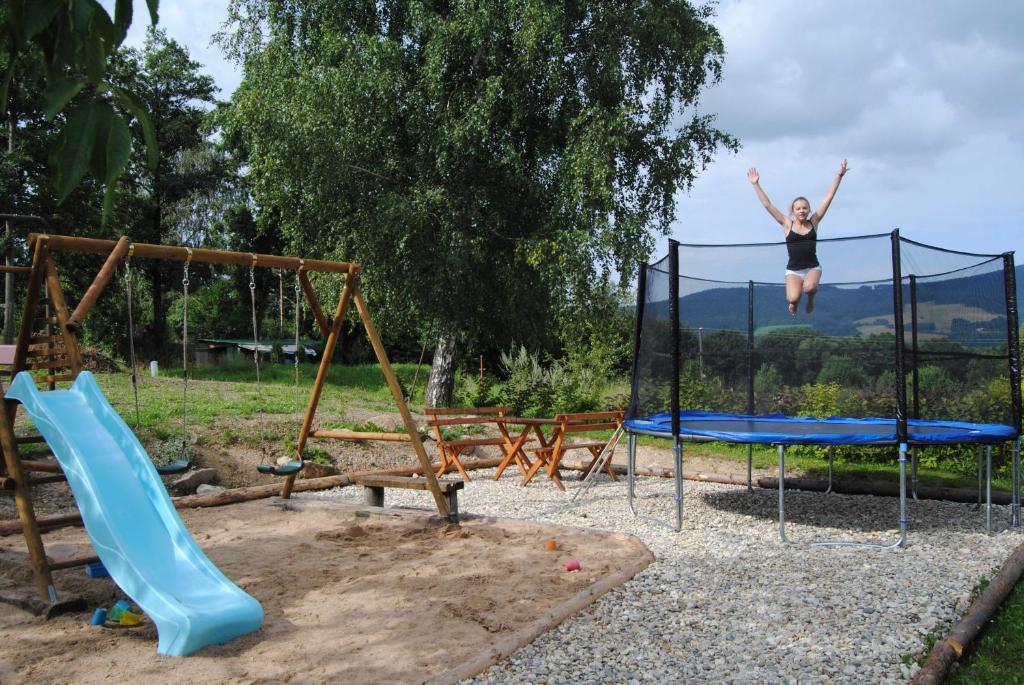 Penzion U Vichu Červená Voda Bagian luar foto